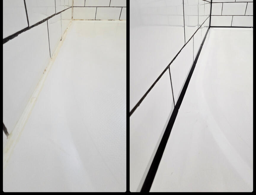 Bathroom Silicone Refresh Silicone Replacement